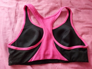 women's Karrimor black/pink sports bra