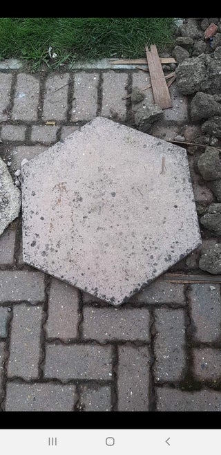 different patio slabs