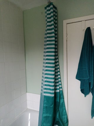 courtain, ornamentos, mirror