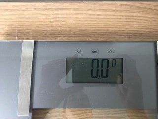 WeightWatchers glass scale