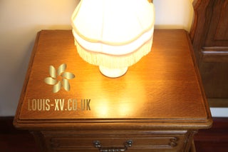 Beautiful French Antique Louis XV King Bed set