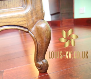 Beautiful French Antique Louis XV King Bed set