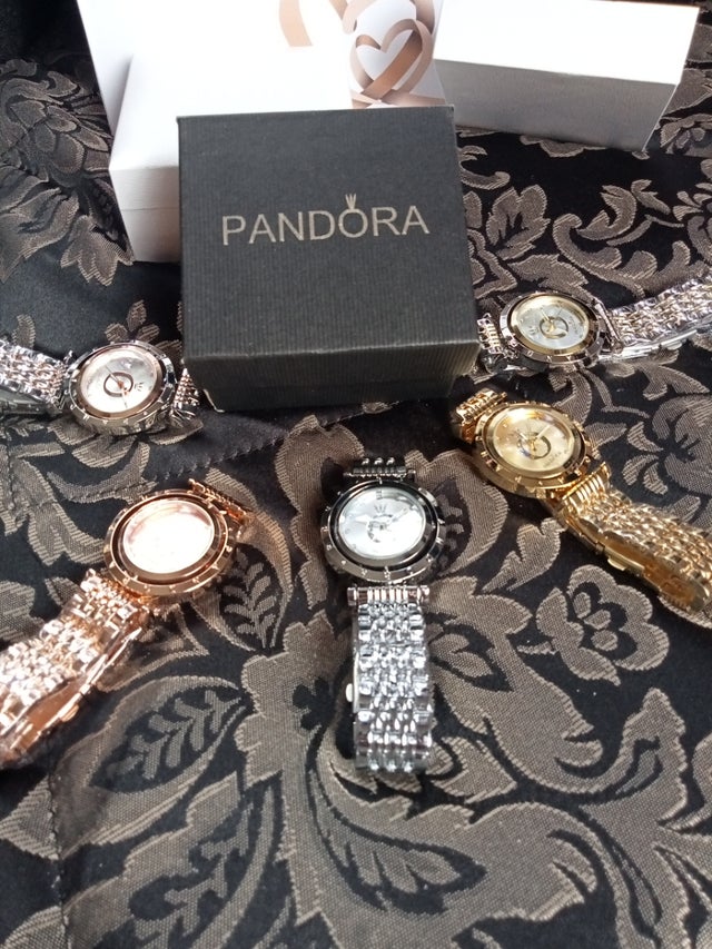 pandora watch new witch box &amp; gift bag