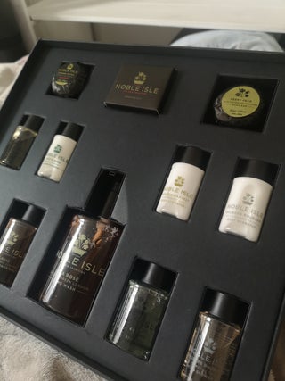 Noble Isle set of toiletries