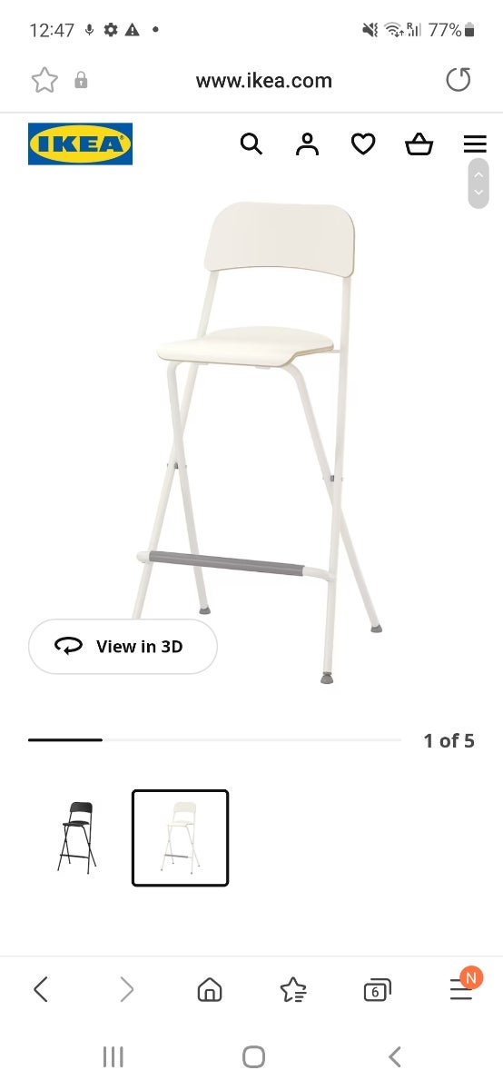 4 FRANKLIN IKEA CHAIRS