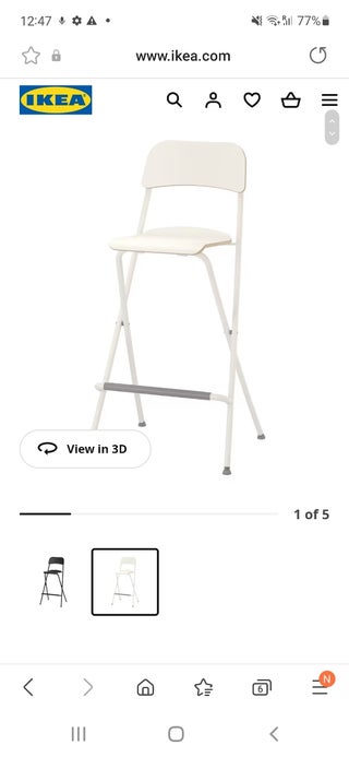 4 FRANKLIN IKEA CHAIRS