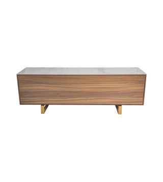 MARBLE TOP TV CONSOLE UNIT