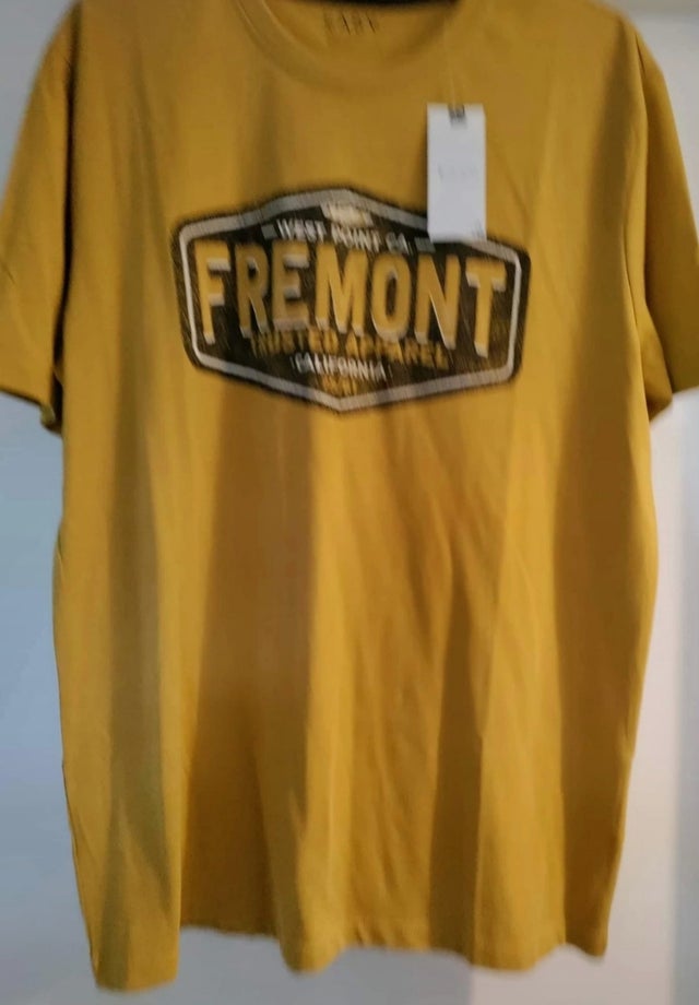 Man's printed T-shirt