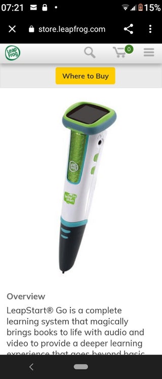 leapfrog Electronic Pen