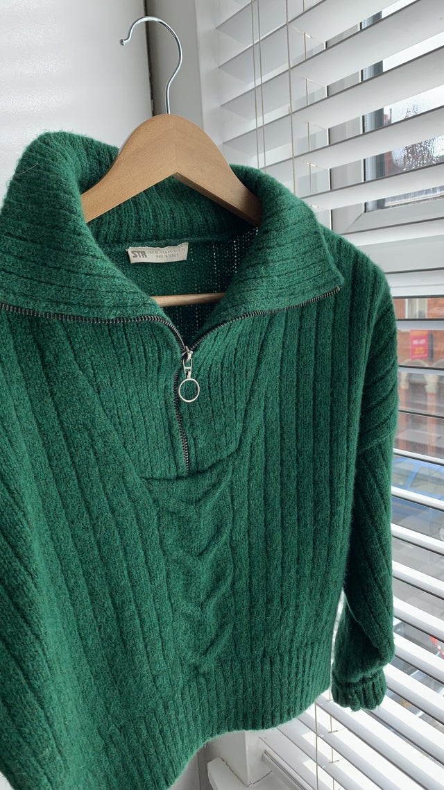 Green jumper