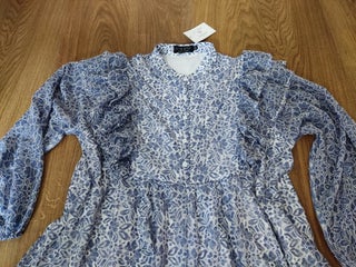 Blue Floral maxi dress