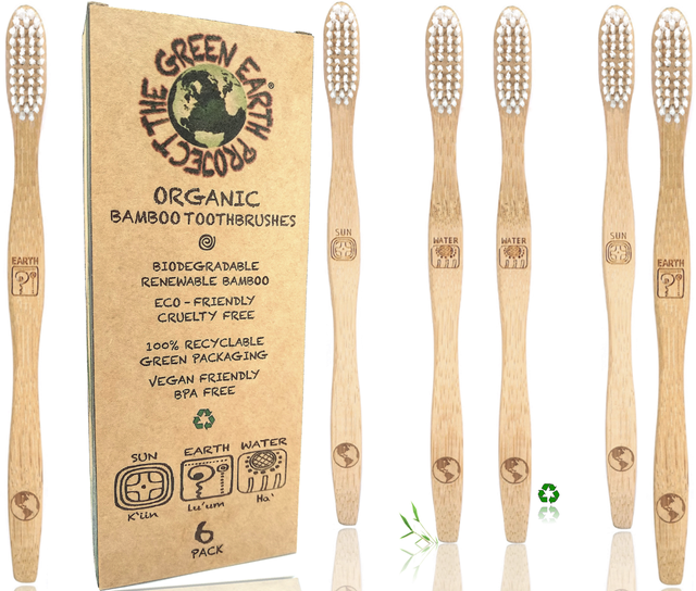 Organic Bamboo Toothbrushes